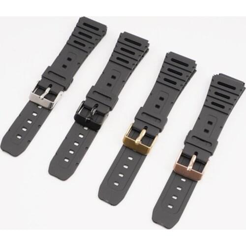 20mm Silicone Watch Band For Casio G-shock CA-53W/FT-10W-520U/W-720G Sweat Proof Strap Replacement Bracelet Band For CA53W W720G
