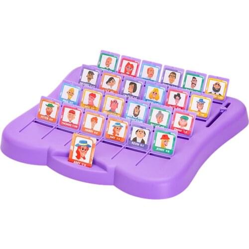 Funny Kids Family Guessing Who Is It Board Games Parent-child Interaction Toys For Children Memory Training Entertainment Party