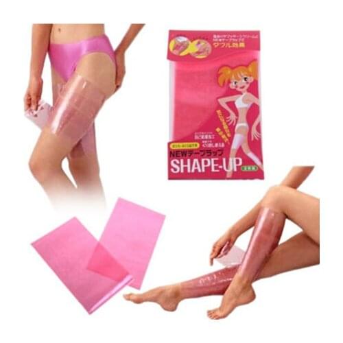 1 Pair=2 Pcs New Sauna Leg Slimming Belt Wrap Shaper Burn Fat Cellulite Belly Lose Weight Massage Belly