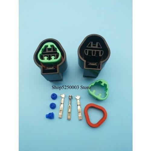 10/50/100pcs/lot 3 Pin/Way Crank Angle Sensor Connector Socket Housing EVO 4G63