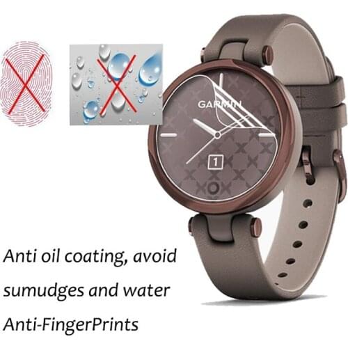 2pcs Soft Hydrogel Film for Garmin Lily Smart Watch Bracelet Full Screen Protector HD Clear Anti-Scratch Films Accessories