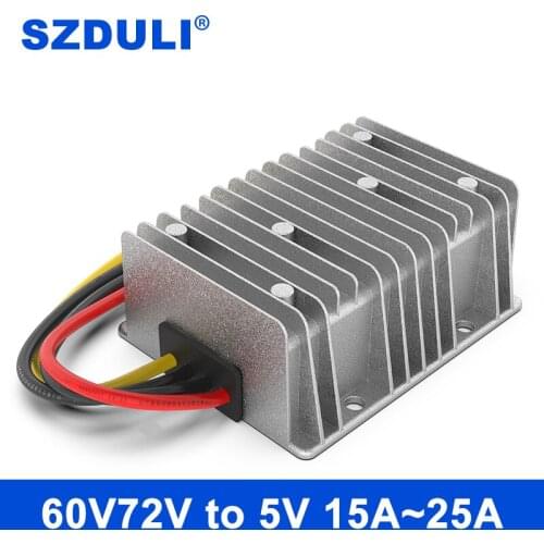 36V48V60V72V to 5V automotive power step-down converter 20-85V down 5V stabilized power supply transformer