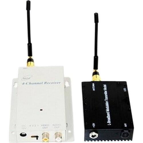 5W cheap version 1.2G Wireless transceiver,1.2G Video Audio Transmitter Receiver,1.2G drone transmitter 1200mhz receiver fpv