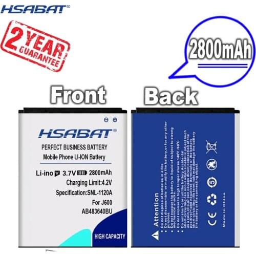 2800mAh for samsung J600 Battery AB483640BU J608 C3050C S7350C F619 C3050 E740 E748 F110 F118 G618 L600 L608 B3210 M519