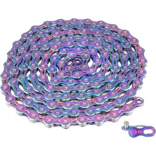 12 Speed SLR Chain 12s Colorful Road Bicycle ultralight Durable missing link Rainbow Chains for parts K7 MTB Mountain Bike