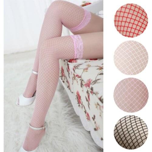 JAYCOSIN Lingerie Sexy Erotic Stockings Fashion Lingerie Woman Ladies big size Lace Fishnet Thigh High Stockings NEW