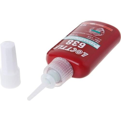 638 Retaining Compound Thread locker 50ml Adhesive Glue for Bearing Flange Hose