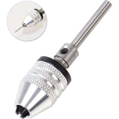 LETAOSK Mini 0.3-4mm Keyless Drill Bit Chuck Adapter Screwdriver Convertor for Rotary ToolAccessories