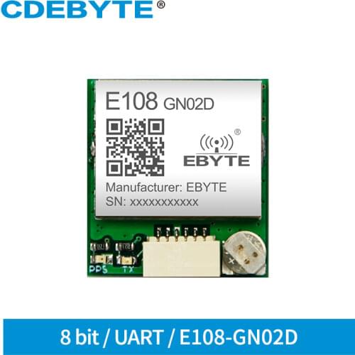 E108-GN02D 10Hz BDS/GPS/GLONASS/GALILEO/QZSS/SBAS Multi-System Joint Positioning Wireless Module Multi-mode Satellite Position