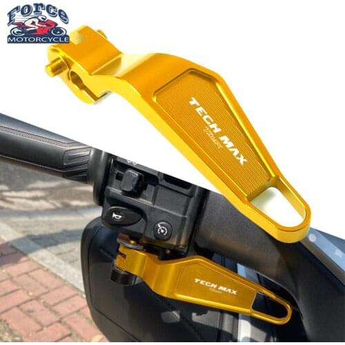 2020 New Motorcycle Aluminum Parking Handle Brake Lever Accessories Parking Hand Brakes Levers For Yamaha techmax 560 tech max