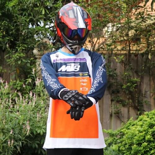 Motocross Cycling Jersey Long Sleeve Motorcycle MTB Bike Gym Sports Quick Dry Breathable long Sleeve