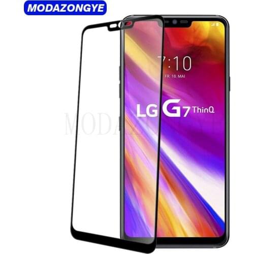 For Tempered Glass LG G7 Screen Protector LG G7 ThinQ Tempered Glass For LG G7+ G 7 G710EM LMG710EM Glass Film Full Cover 9H