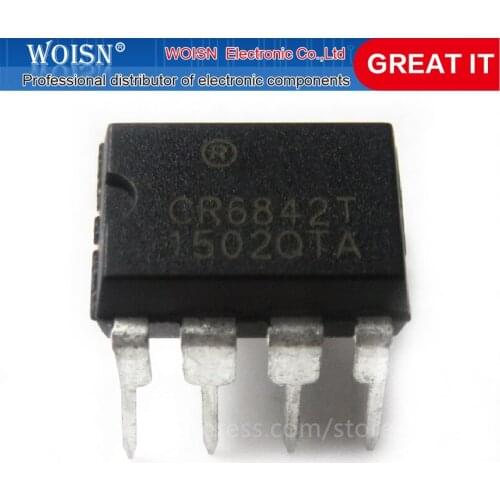 10PCS CR6842T CR6842 DIP8 DIP new original In Stock
