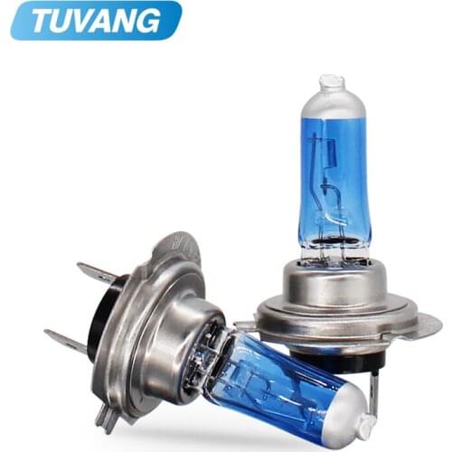 2x 55W H1 H3 H4 H7 H8 H11 9005 9006 Halogen Bulb White Fog Lights Car Headlight Replacement Lamp Car Light Source DC12V 5000K