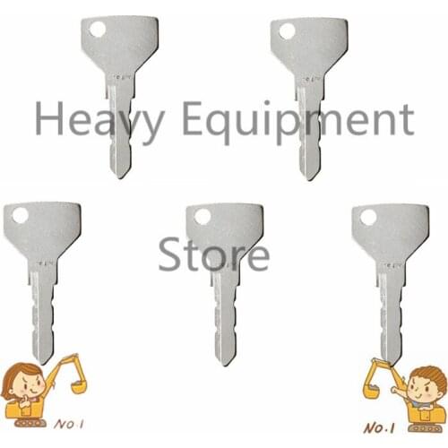 5 Pcs 879480 Ignition Key For Case IH Ford New Holland NH Tractor MT40012655