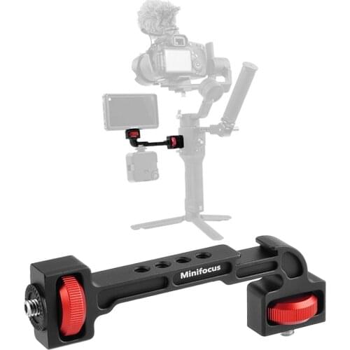 Ronin S/Ronin SC Monitor Mount Video Light Cold Shoe Adapter Magic Arm Bracket for Zhiyun Crane 3 Weebill S Lab for DJI Gimbal