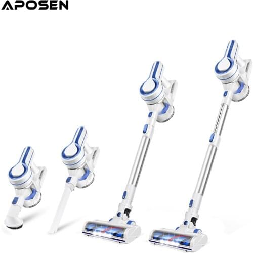 APOSEN H150 Handheld Cordless Wireless Vacuum Cleaner 14KPa Suction Power 35 Mins WorkingTime litter Clean Appliance Bagless