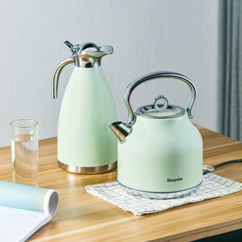 Household Water Kettle Heater Stainless Steel Large Capacity Electric Kettle Retro Automatic Power Off Chaleira Drinkware EB50WK