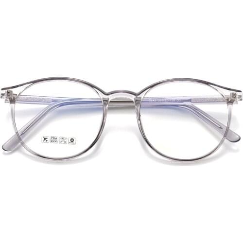 Chashma Women TR90 Flexible Frame Light Eyeglass Teens Optical Prescription Lenses Spectalces for Men