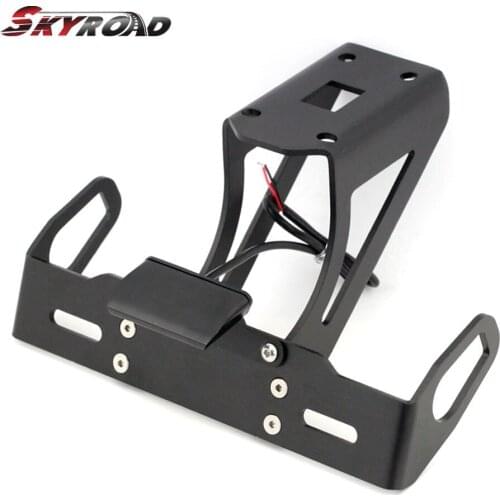 For KAWASAKI Z1000 Z1000SX NINJA 1000 2011-2016 License Plate Holder Motorcycle Registration Rear Fender Tail Tidy Mount Bracket