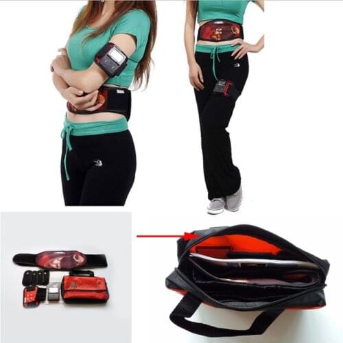 Dual Channels Electric AB gym x2 Muscle Stimulator Burner Toning Abdominal fitness abdomen fat burning belt massager relax