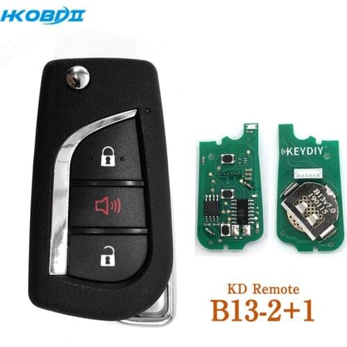 HKOBDII KEYDIY Original KD B13-2+1 series Remotes For KD900/MINI KD/URG200 Key Programmer B Series Remotes