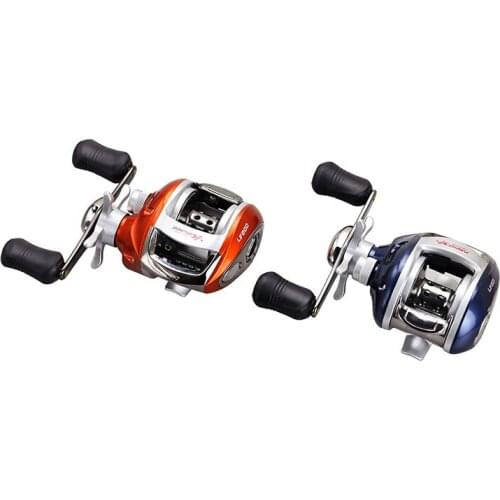 12+1BB Ball Bearings Left/right Handle Bait Casting Carp Fishing Reel High Speed Baitcasting water drop wheel Rotate the spool
