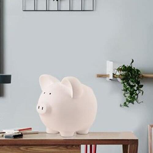 Pig Cartoon Coin Storage Box For Kids Birthday Gift Saving Jar Chinese Home Decor Money Saving Boxes Mini Savings Bank