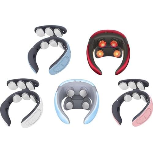 Neck Massager Shoulder Cervical Massager Multifunctional Electric Hot Compress Pulse Neck Protector