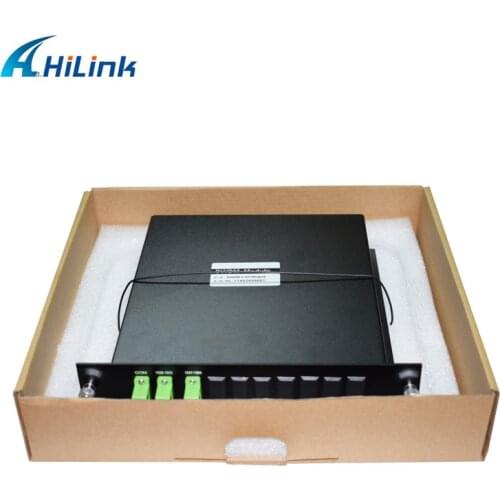 LGX box 2CH 100GHz DWDM Module MUX/DEMUX SC/LC Connector single fiber