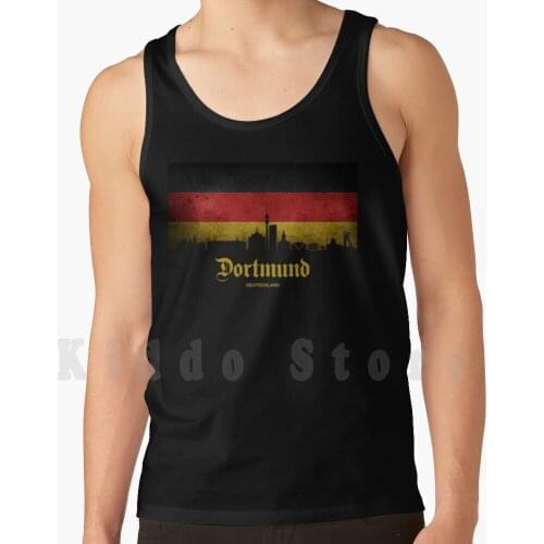 My City From Germany , , North Rhine Westphalia Tank Tops Vest Sleeveless Visit Germany Germany German German Flag