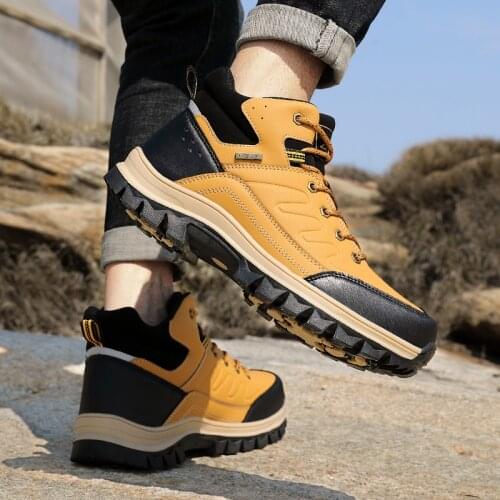 XL spring mens shoes 45 waterproof 46 outdoor leisure sports 47 extra large travel hiking hiking shoes men 48