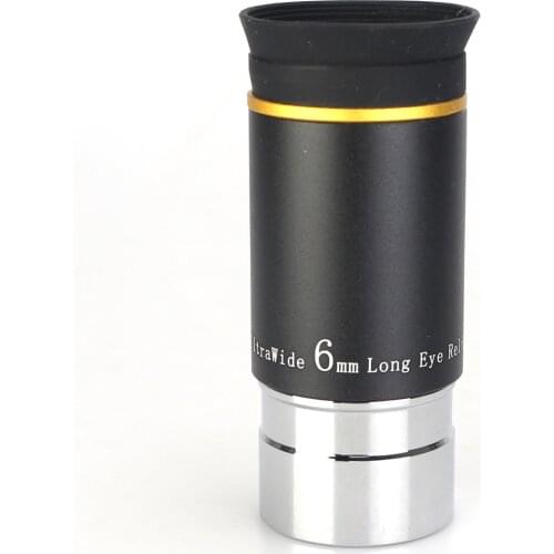 New 1.25inch 66-Degree Ultra Wide Angle Eyepiece Kit 6/9/15/20mm for Telescope LD2038