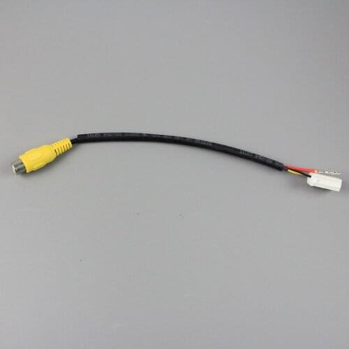 Original Video Input Switch RCA Adapter For Mazda CX 5 2013 2014 CX 7 2007-2013 Connector Convertor Wire Cable Rear View Camera