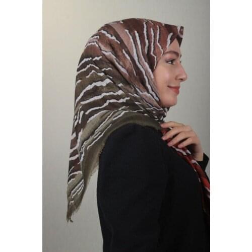 POLOİST LINEN FLAMLI SCARF DESEN-325 - RENK-18