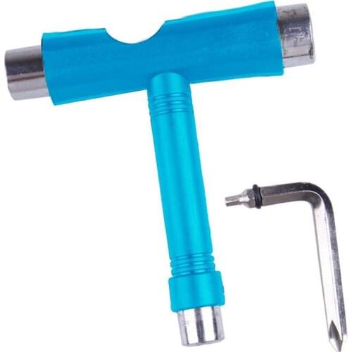 Roller Skate Skate Scooter Skateboard Tools Mini Kick T Type Wrench Tools Accessories FK88