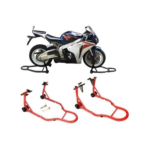Motorcycle starting frame front and rear wheel parking frame repair parking frame sealing car bracket landing gear chain mainten