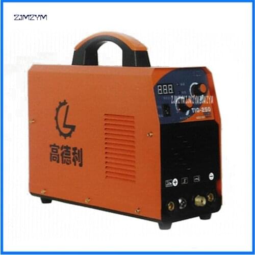 110-500V Spot Welders multi function inverter TIG Alumnium small welding machine TIG-250 Applicable electrode diameter 1.6-3.2