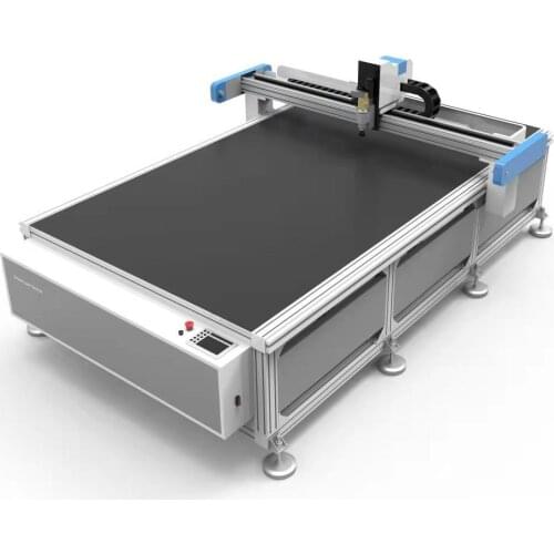 High frequency vibration knife cutting machine automatic feeding leather chair case leather shoes leather automatic machine