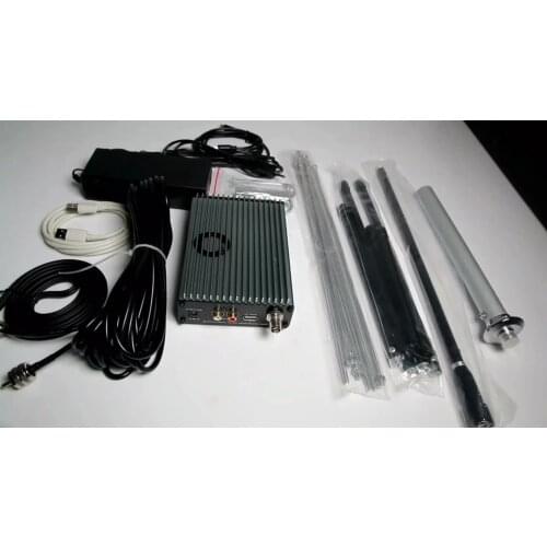 0W-15W Power Adapter Antenna CZE-15B FM Transmitter PC Control Broadcast Radio Station