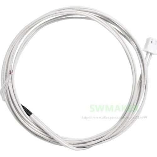 1pcs WANHAO Original i3 plus/D9-300/400 HBP thermistor 55cm with 2P connector