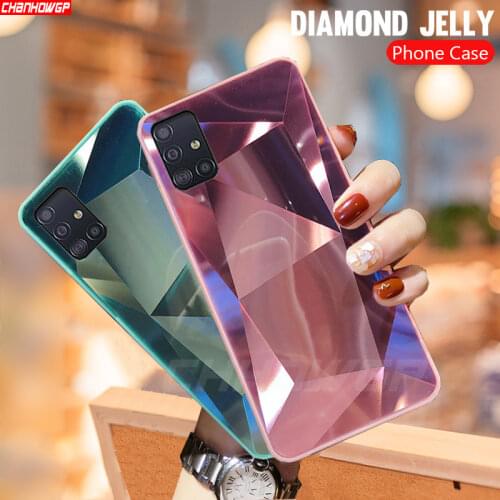 3D Diamond Case For Samsung Galaxy A51 A71 A50 A70 A30 A30S A20 A40 A10 A10S A20S S20 Ultra S10 S8 S9 Plus S10E Cover Funda