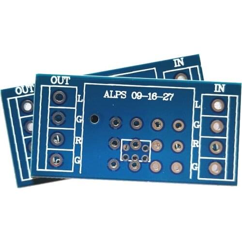 4 piece potentiometer PCB for amplifier PCB for ALPS 9 type 16 type 27 type