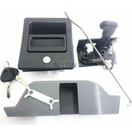 Excavator accessories For VOLVO EC 210B/240/290/360/380/460 Door lock assembly Inside and outside handle lock block