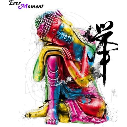 Diamond embroidery people 5D diamond cross stitch full diamond sets unfinish decorative Diy Diamond painting Buddha ASF286