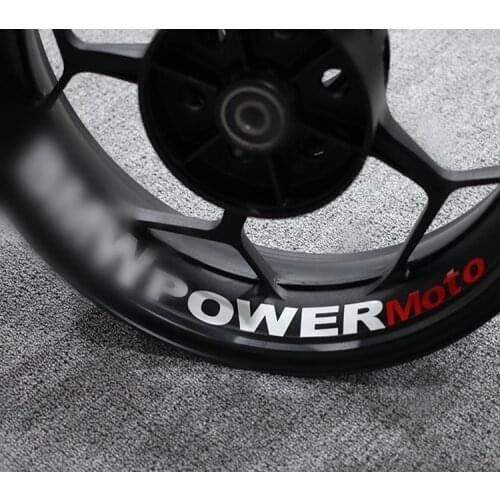 Car Styling Vinyl Sticker Auto Rear Inner Wheel Tyre Tire Decoration Sticker Decals for BMWS1000R Power MOTO R F800R HP4