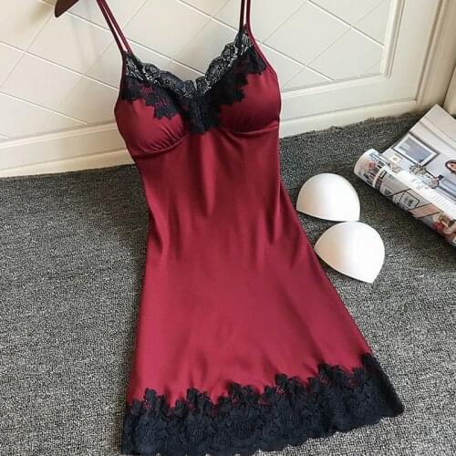 CALOFE Women's Satin Nightgowns China