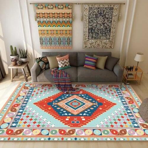 Colour Bohemian Style 3D Printed Carpet Geometric Pattern Home Carpets For Living Room Mat Floor Rug Room Kids Bedroom Play Area