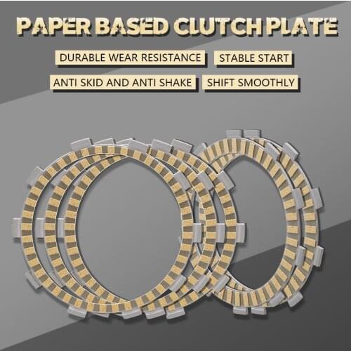 Motorcycle Clutch Friction Plates Disc For KAWASAKI EX400 NINJA400 NINJA EX 400 2017-2020 2018 2019