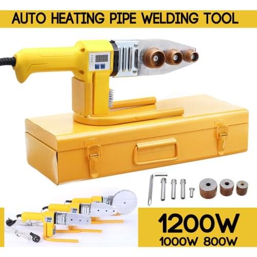 Electric Pipe Welding Machine Heating Tool Heads Set For PPR PB PE Plastic Tube PPR Welding Hot Melt Machine Temperature Control